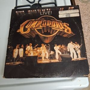 Commodores Live Vinyl 2 Records LP LIONEL RICHIE